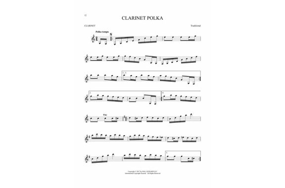 Les 50 Premières Chansons À Jouer À La Clarinette image 4