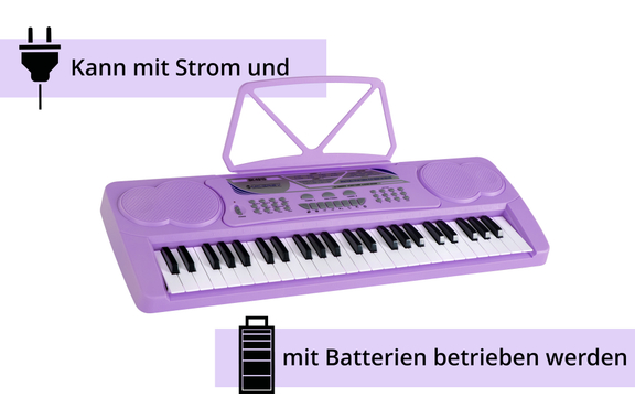 McGrey BK-4910VT Clavier 49 Touches Avec Pupitre Violet image 4