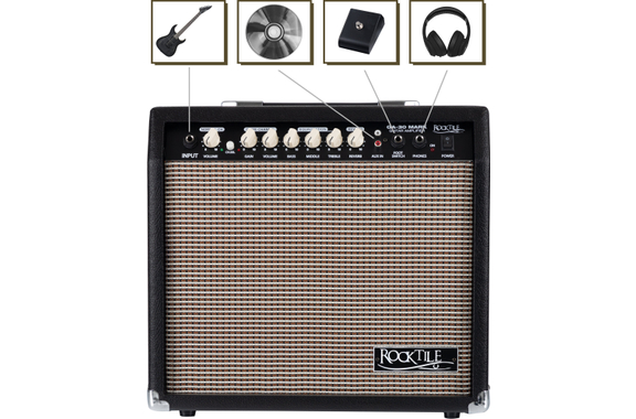 Amplificateur Guitare Rocktile GA-30 Mark image 4