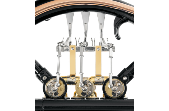 Classic Cantabile WH-20BK MardiBrass Cor d'harmonie en plastique en F noir image 4