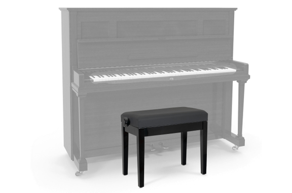 Classic Cantabile Banc De Piano Modèle P Noir Brillant image 4