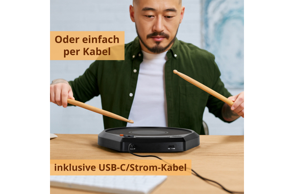 XDrum DT-1000 Drum Trainer Rhythm Coach  - Retoure (Zustand: sehr gut) image 4