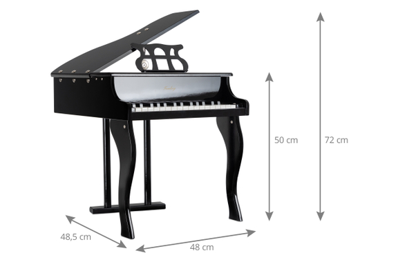 FunKey MGP-30 BK Mini Piano De Juguete Negro image 4