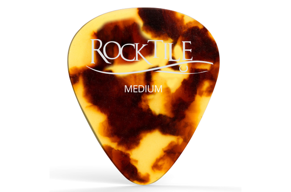 Rocktile Plektren Brown Tortoise Medium 12er Pack image 4