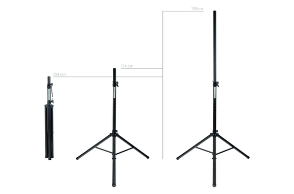 Pronomic SPS-1S Eco-Set Boxenstativ Stahl image 4