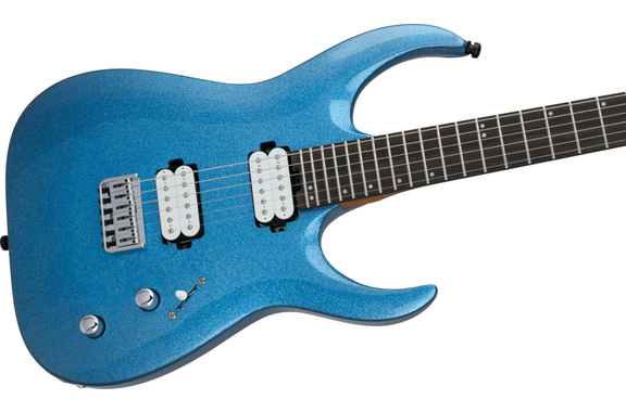Jackson Pro Series Signature Misha Mansoor Juggernaut HT6 Blue Sparkle image 4