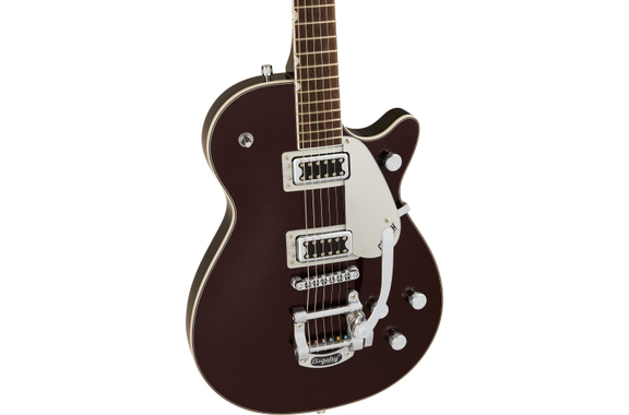 Gretsch Guitars G5230T Electromatic Sparkle Jet FT Single-Cut with Bigsby Dark Cherry Metallic image 4
