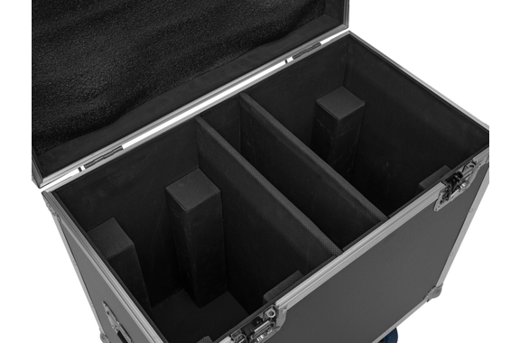 Roadinger Flightcase 2x IP TMH-H420 Met Wielen image 4