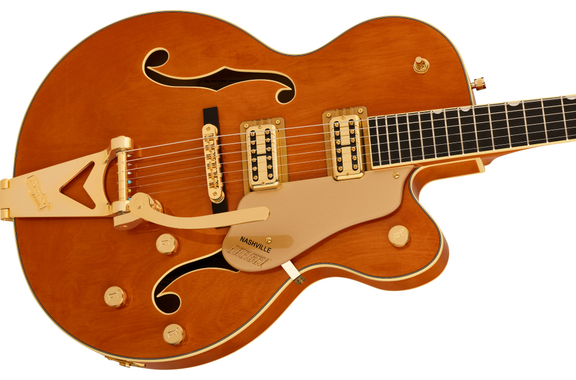 Gretsch Synchromatic Nashville Hollow Body Single-Cut with Bigsby 50's Orange Stain - Devolución (Estado: bueno) image 4