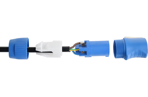 Pronomic Stage EUPPD-10 Câble Hybride Euro/PowP/DMX Compatible Schuko/Powercon + DMX 3 broches, 10m image 4