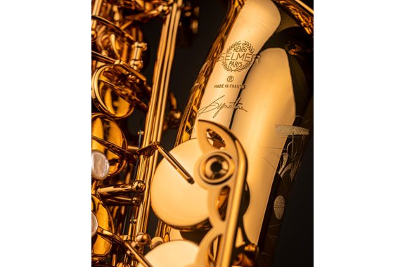 Selmer Sassofono Alto Eb Signature, Verniciatura Oro image 4