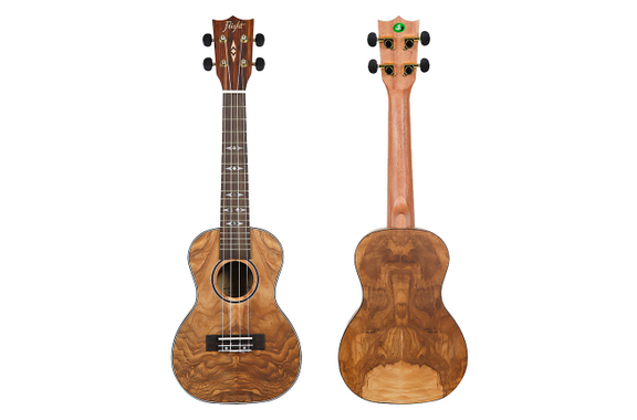 Flight DUC410 Quilted Ash Konzert Ukulele  - Retoure (Zustand: sehr gut) image 4