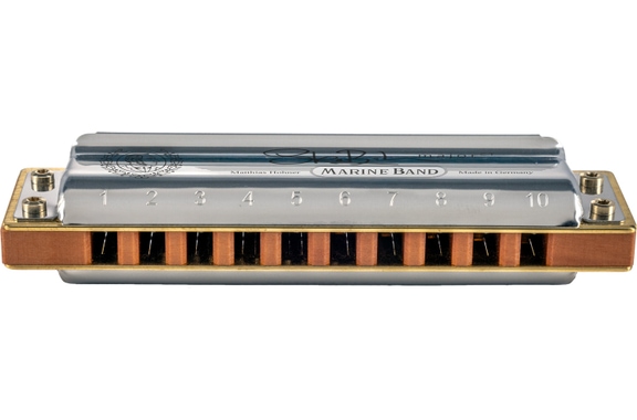 Hohner Marine Band Deluxe C Steve Baker Signature Armonica image 4