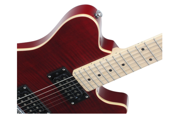 Rocktile Pro MM150-TR Guitare Électrique Transparent Rouge image 4