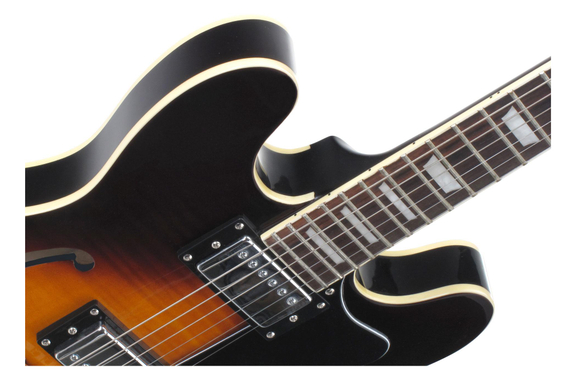 Rocktile Pro HB100-SB Electric Guitar Vintage Sunburst image 4