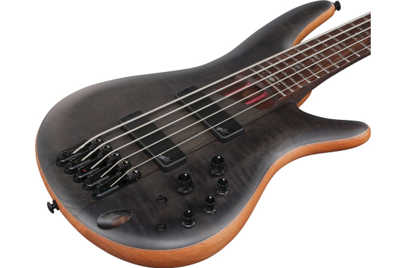 Ibanez SR1455DW-TGF Premium SR Basse Électrique Transparent Gray Flat image 4