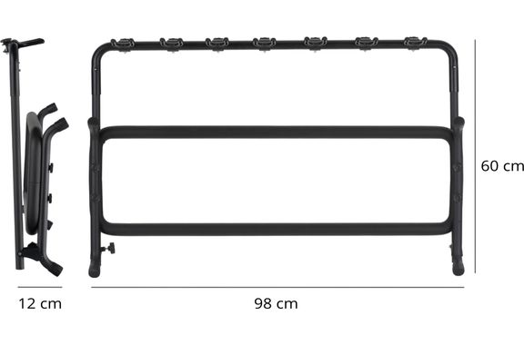 Soporte Multi-Guitarras Classic Cantabile Para 7 Instrumentos image 4