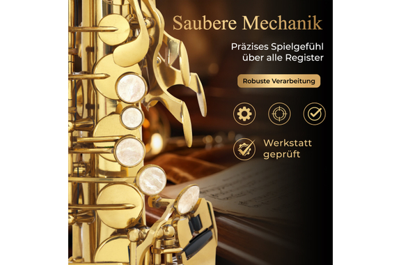 Classic Cantabile AS-450 Eb-Altsaxophon  - Retoure (Zustand: sehr gut) image 4