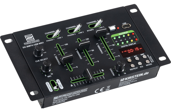 Pronomic DX-30BTU USB MKII DJ-Mixer mit Bluetooth  - Retoure (Zustand: sehr gut) image 4