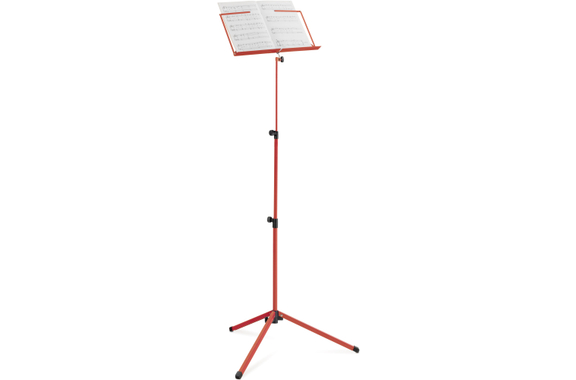 Classic Cantabile 100 Muziekstandaard Medium Rood image 4