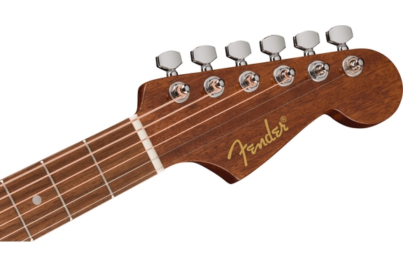 Fender California Standard Redondo Mini Spruce Top Natural Sapele image 4
