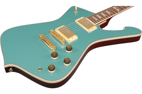 Ibanez IC420-CGM Iceman Coral Green Metallic image 4