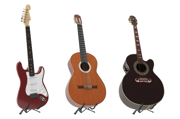 Rocktile GST-01 Universal Gitarrenständer Schwarz image 4
