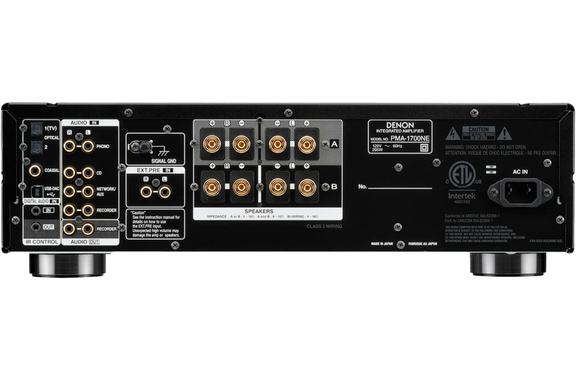 Denon PMA-1700NE, amplificateur Hi-Fi intégré 2 canaux, noir image 4
