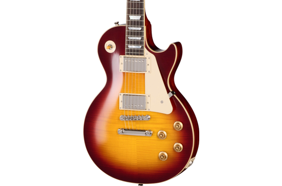 Epiphone 1959 Les Paul Standard Reissue Deep Cherry Sunburst image 4