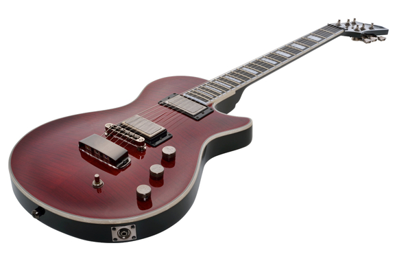 Hagstrom Ultra Max Special Amaryllis Flame Red image 4