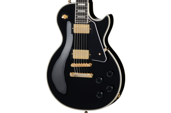 Epiphone Les Paul Custom Ebony image 4
