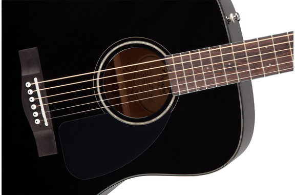 Fender CD-60 Dreadnought V3 DS Black image 4