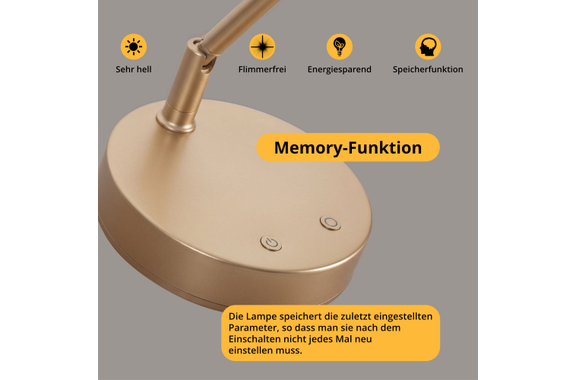 Classic Cantabile 12520 GD Pianoleuchte Gold image 4