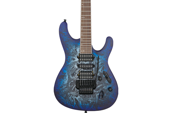 Ibanez S770-CZM Cosmic Blue Frozen Matte image 4