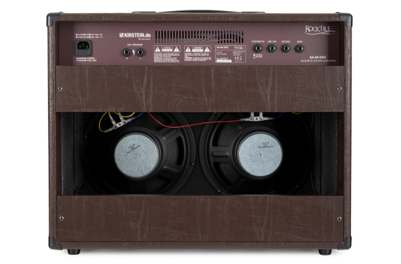 Rocktile AA-60 BN Eric Amplificateur Acoustique Marron image 4