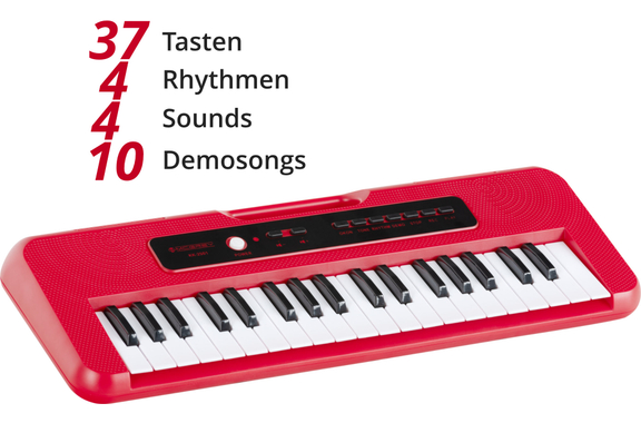 McGrey KK-2501 Teclado Infantil Rojo image 4