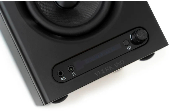 Vulkkano Pro4 Studiomonitore schwarz Stativ Set image 4