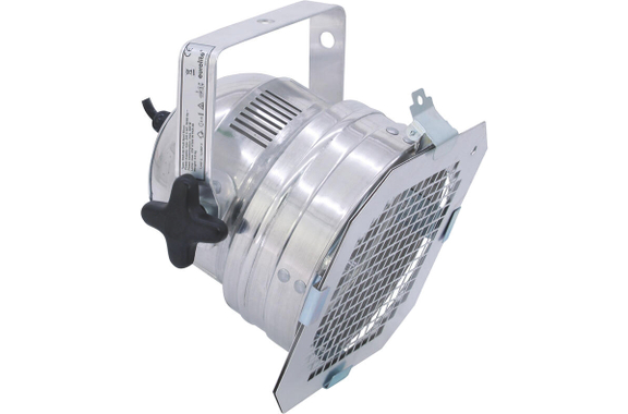 Eurolite PAR-56 Spot Short With Cable, Silver image 4