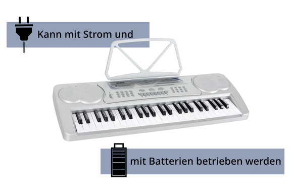 McGrey BK-4910SR Clavier 49 Touches Avec Pupitre Argent image 4