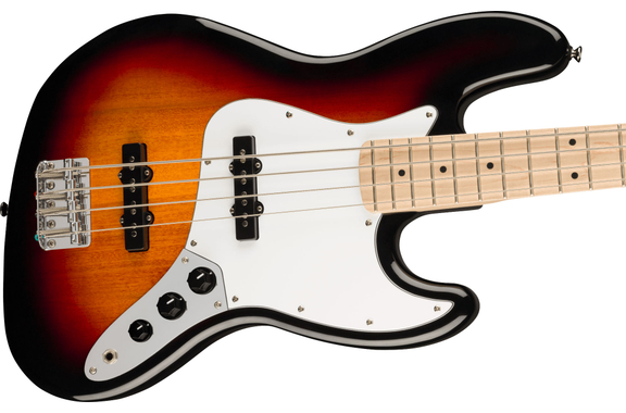 Squier Affinity Jazz Bass MN 3-Color Sunburst image 4