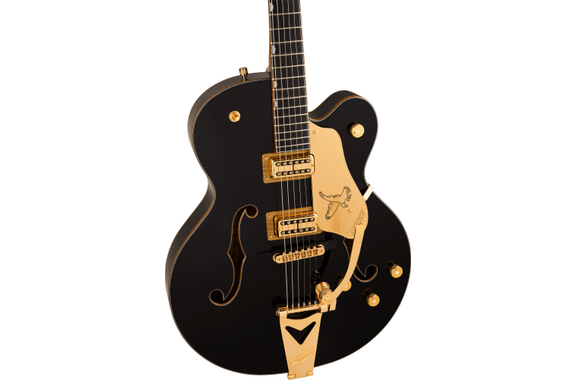 Gretsch Synchromatic Falcon Hollow Body Single-Cut with Bigsby Black image 4