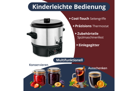 Stagecaptain GWK-16A Glühweikoker image 4