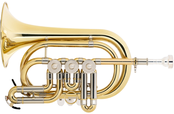 Lechgold BCR-26L Bb Rotary Valve Cornet image 4
