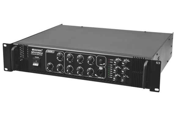 Omnitronic MPVZ-250.6 Mixer Amplifier image 4