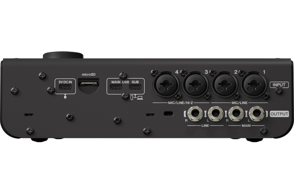 Yamaha URX44 Audio Interface Schwarz image 4