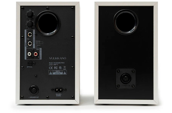 Vulkkano Pro4 Moniteurs De Studio Blanc Set ISO image 4