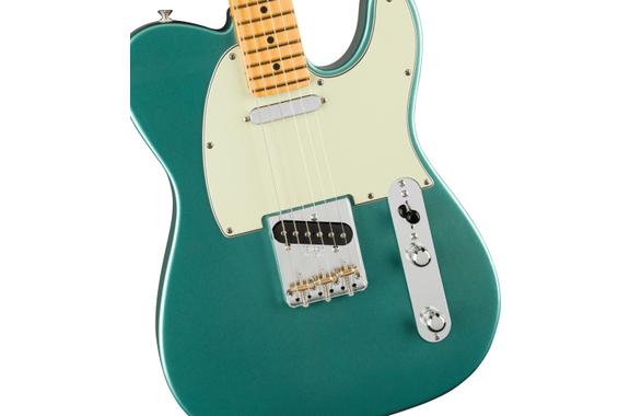 Fender American Professional Classic Telecaster Faded Sherwood Green Metallic image 4