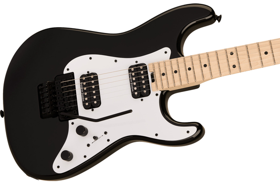 Charvel Pro-Mod So-Cal Style 1 HH FR M Schwarz Gloss image 4