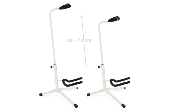 Classic Cantabile GS-30 WH Soporte para Guitarras (ligero) Blanco Set de 5 image 4