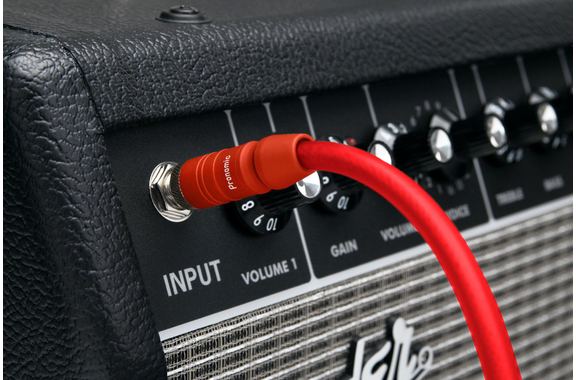 Pronomic Trendline INST-3R Cable de Instrumento 3m rojo 5x Set image 4